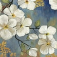 thumbnail image 2 of Jensen, Asia 15x15 White Modern Wood Framed Museum Art Print Titled - En Flor I, 2 of 4