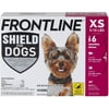 FRONTLINE Shield for Dogs Flea & Tick Treatment, 5-10 lbs 6 count