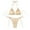 Gold Womens Swimsuits, variant on Micro-Swimwear for Women Halter V-Neck High Waisted Metallic String Bathing Suits Summer 2026 Holiday