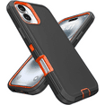 thumbnail image 7 of Entronix Rugged Heavy Duty Case for iPhone 17 – Triple-Layer Protective Bumper Cover, Orange, 7 of 7