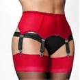 thumbnail image 4 of Lace Garter Belt for Women Sexy Susp Lingerie Stocking Holders Waist Enhancer, 4 of 4