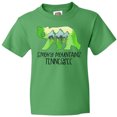 thumbnail image 3 of Inktastic Smoky Mountains, Tennessee- Mountains and Bear Shape Youth T-Shirt, 3 of 5