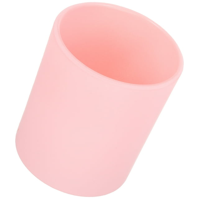 HEALEEP 1Pack Pink Ceramic Candlestick for DIY Aromatherapy Candles Reusable Heat-resistant Elegant Style