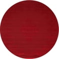 thumbnail image 1 of Ahgly Company Indoor Round Contemporary Red Abstract Area Rugs, 6' Round, 1 of 6