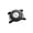 Black, variant on SENHAWK IP67 Waterproof AirTag Dog Collar Mount, Screw Lock Secure Anti-Theft Pet ID Tag, Compatible with Apple AirTag, GPS Tracker Case for Dog Cat