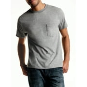 Men's Tagless ComfortSoft Dyed Crewneck 4-Pack Pocket T-Shirt, Assorted Colors