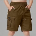 thumbnail image 2 of Ticikt Toddler/Youth Boys Lightweight Cargo Shorts Toddler Quick Drying Pull-On Hiking Shorts for Sports Outdoor with Pockets, 2 of 7
