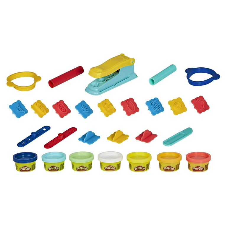 QSHQ Playdough Set, Playdough hamburger Set with 28 PCS Play Dough  Accessories and Play Clay Sets with 12 Colors Dough for 3 4 5 6 Years Old  Boys and Girls Birthday Gift 