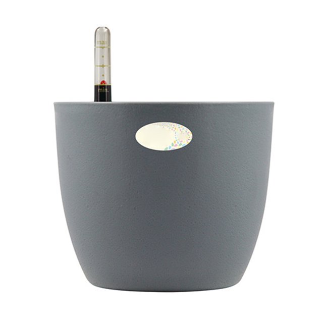 CAROOTU Planter Flower Pot with Water Level Indicator Modern Style Automatic Self Watered