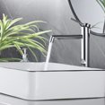 thumbnail image 3 of UMANYI Tall Bathroom Vessel Sink Faucets in Chrome with Lines Single Hole Single Handle Stainless Steel Vanity Vessel Faucet for Sink 1 Hole, 3 of 6
