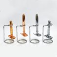 thumbnail image 2 of Double Shaving Razor and Brush Stand Heavy Shaving Stand Safety Razor Rack Holder for a Shave Brush (Random Pattern), 2 of 6