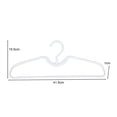 thumbnail image 2 of Chendee Short Neck Anti-Slip Plastic Clothes Hangers Save Vertical Space,20Pcs, 2 of 8