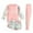 Pink, variant on REDARER Girls Boys 3 Piece Swimsuit Long Sleeve Swim Shirt with Trunks Pants Rash Guard Set Swimwear,Girls Swimsuit,11-12 Years