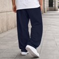 thumbnail image 4 of SJLDQY Boys Baggy Pants Elastic Waist Straight leg Sweatpants for Boys Fall Winter Casual Trousers with Pockets, 4 of 6