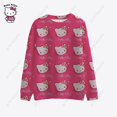 thumbnail image 4 of Chandails en Molleton à Capuche Oversize pour Femmes Automne Hello Kitty Décontracté Manches Longues Pull Mode Urbaine Mince, 4 of 7