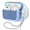 Blue, variant on ESR Protective Case for AirPods Pro 3 (2025) - Full Drop Protection Cover with Lanyard & MagSafe | Compatible with AirPods Pro 3rd Generation Charging Case | Blue