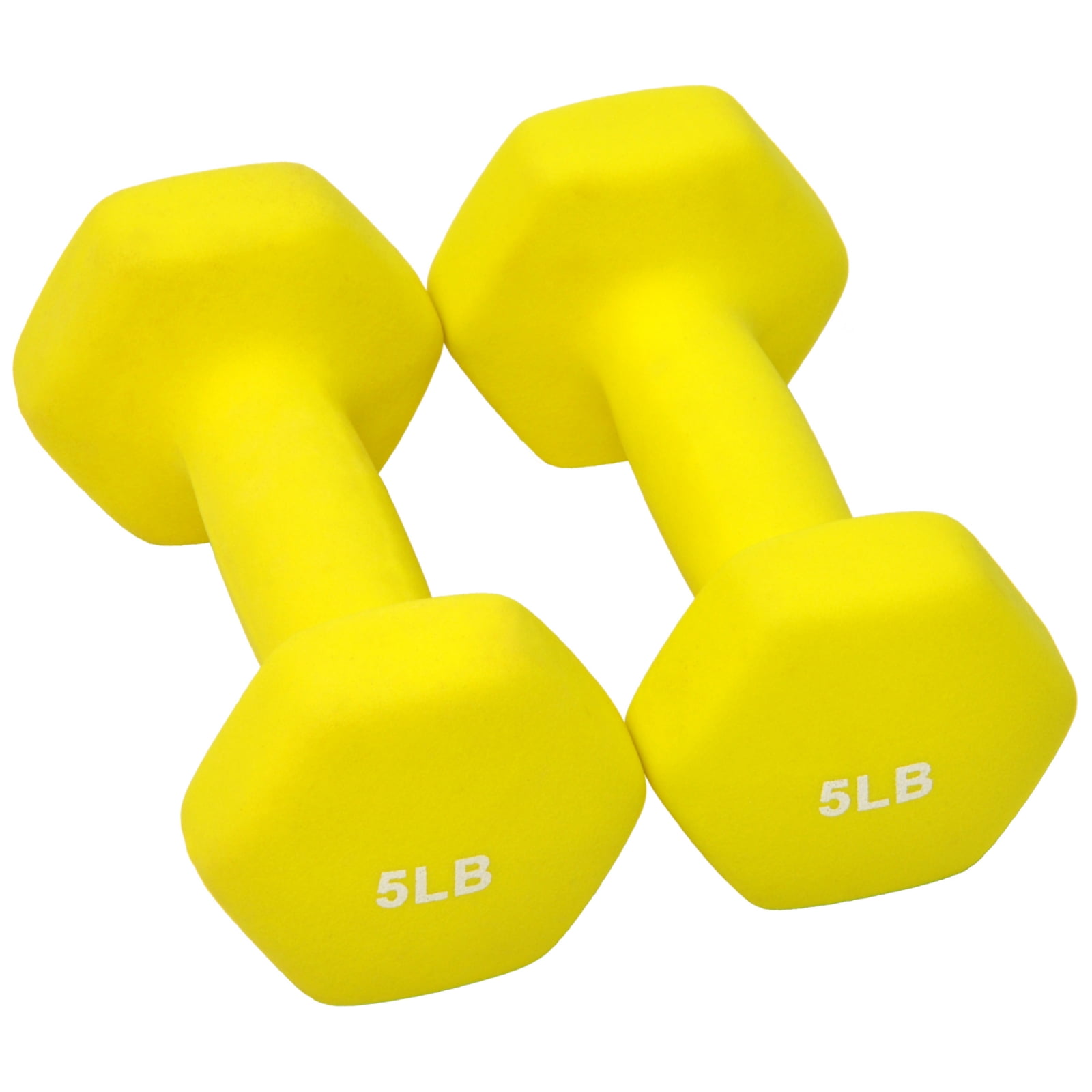 Gianna Colored Neoprene Dumbbell Set with Rack, Included 2lbs, 3lbs, 5lbs Dumbbells