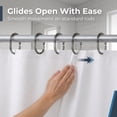 thumbnail image 4 of Evideco Shower Curtain Hooks (Set of 12), 4 of 9