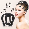 thumbnail image 1 of Electric Head Massager Octopus Scalp Vibration Massage Instrument with Bluetooth Music Head Relax Relief Stress Improve Sleep heqiyong LED, 1 of 2