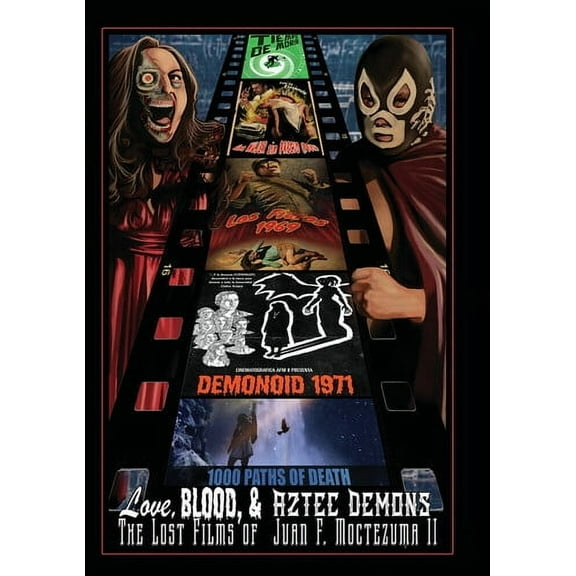 Love Blood And Aztec Demons - The Lost Films Of Juan F Moctezuma II (DVD), Leomark Studios, Horror