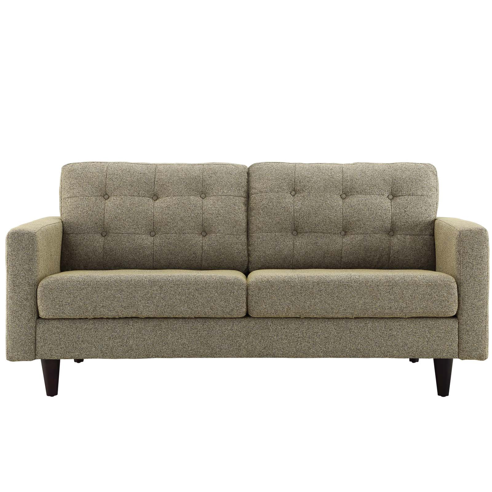 Modway Empress Sofa, Loveseat and Armchair, Set of 3, Multiple Colors