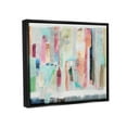 thumbnail image 4 of Stupell Industries Abstract Blocked Line Shapes Modern Scribble Detail Painting Metallic Gold Floating Framed Canvas Print Wall Art, Design by Jill Martin, 4 of 5