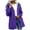 Purple, variant on Dvprdro Womens Waterproof Hooded Jacket with Pockets Trendy Windproof Hiking Raincoat Long Sleeve Zip Up Casual Windbreaker