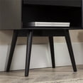 thumbnail image 4 of Mid Century Modern 1-Drawer Bedroom Nightstand in Black, 4 of 14