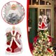thumbnail image 2 of Ruifaya 1x Estrella en la parte superior del árbol Decoración para la parte superior del árbol de Navidad Adornos navideños Árbol, 2 of 6