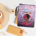 thumbnail image 4 of HELLHERO Book Cover Sleeve Pouch Student Gift Bag Carrying Book Case with Washable Polyester Book Storage Bag Pocket for Women 8.66 x 11.42, 4 of 8