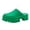 Green, variant on Platform Clogs Mules for Women Fashion Casual Leather Closed Toe Chunky Lug Flatform Dress Backless Sandals Comfortable Walking Slip on Slides Shoes Summer White Size 9