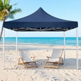 thumbnail image 2 of Grezone 11' x 11' Instant Slant Leg Pop-up Canopy Outdoor Shading Shelter, Blue, 2 of 8