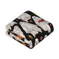 thumbnail image 5 of Halloween Blanket Throw Blanket for Couch Sofa and Bed, funny ghost halloween Halloween Plush Throw Blanket, Halloween Decor Fuzzy Cuteness Comfy Flannel Blanket, 5 of 7