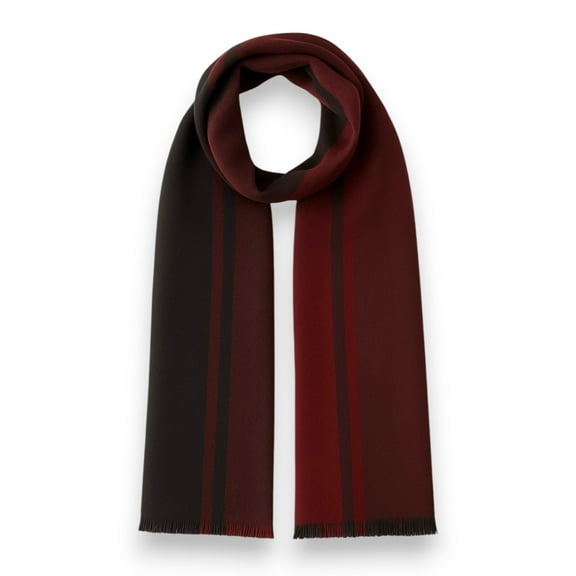 Alfani Plaid Oversized Scarf Red Black Soft Unisex One Size 72" x 23"