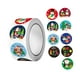 thumbnail image 3 of Pegatinas navideñas en rollo, pegatinas navideñas para niños, decoración de sobres DIY Estilo B, 3 of 9