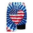 thumbnail image 2 of Yaoyar American Flag Swim Trunks Men Compression Liner Board Shorts Quick Dry Beach Shorts for Swimming Pool, 2 of 5
