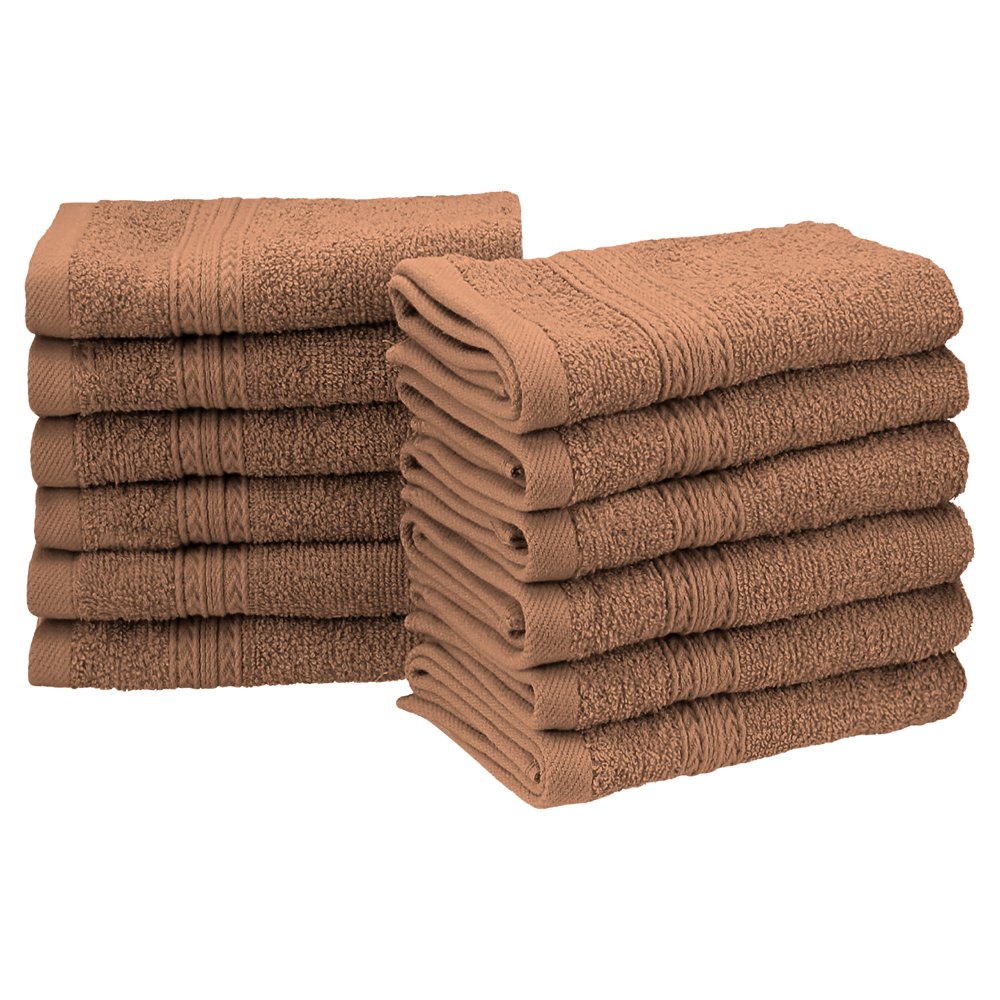 EcoFriendly 12Piece Cotton Face Towels
