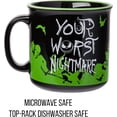 thumbnail image 7 of Silver Buffalo Disney The Nightmare Before Christmas Your Worst Nightmare Featuring Jack Skellington Ceramic Camper Mug, 20 Ounces, 7 of 7