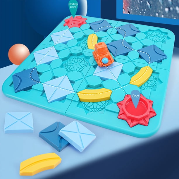 Jeux De Société Pour Enfants-Jeux De Construction De Routes Logiques