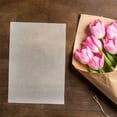 thumbnail image 1 of OULII 300Pcs White Tissue Wrapping Paper Sheets Lightweight Transparent for Packaging DIY Crafts and Floral Art, 1 of 8