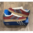 thumbnail image 1 of Adi-das Gazelle Collegiate Burgundy Arctic Fusion Green Sneakers IG4996 Mens 8, 1 of 6