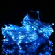 thumbnail image 4 of Guirnalda de luces a pilas, paquete de 2 mini 3 pilas AAA con cable de cobre, luces LED de luciérnaga para dormitorio, jardín, Navidad, boda, interior, exterior, fiesta, decoración (5 m azul) oso de fresa Electrónica, 4 of 5
