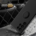 thumbnail image 5 of Liquid Silicone Ring Holder Case Kickstand Shockproof Cover Compatible With Samsung Galaxy S23 Ultra Plus, 5 of 5