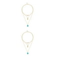 thumbnail image 4 of Qarigey Collar de aleación elegante para mujer, adorno para el cuerpo, decoración colgante para mujer, collares de piedra, regalo de cumpleaños, Type1 NO1 Qarigey CBP389053, 4 of 6