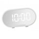 thumbnail image 5 of Reloj despertador digital de escritorio con volumen ajustable, 2 modos, pantalla digital grande de escritorio Blanco, 5 of 9