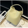 thumbnail image 4 of Vanilla Girl Aesthetic Small Bucket Bag for Women Small Satchel Bag Purses Crossbody Bag Handbag Mini Tote Bags, 4 of 5