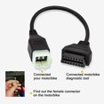 thumbnail image 3 of Adaptador OBD Lydesor para motocicletas Kawasaki de 6 a 16 pines, 3 of 8