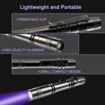 thumbnail image 3 of Linterna de luz negra UV COSOOS 2 395 nm con clip, paquete de 2, 3 of 8