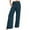 Navy, variant on leijia Women's 2025 Summer Cotton Linen Palazzo Pants High Waisted Wide Leg Lounge Pants with Pockets Elastic Waist Vacation Pants