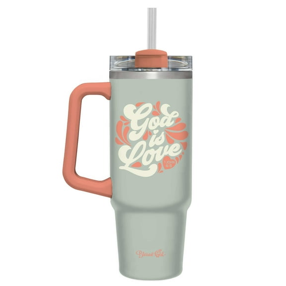 Blessed Girl 30 oz God Is Love Stainless Steel Mug